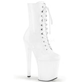 8" Heel XTREME-1020 White Pat